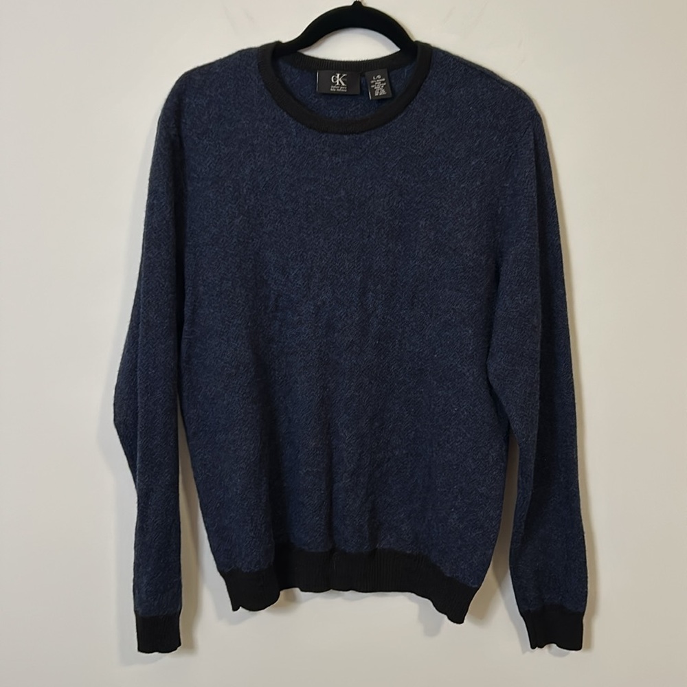 Calvin Klein Men’s Merino Wool Italian Yarn Blend Sweater size Large